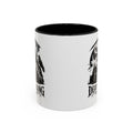 Death Is Calling Accent Coffee Mug  Grim Reaper Scythe Gothic 11/15oz